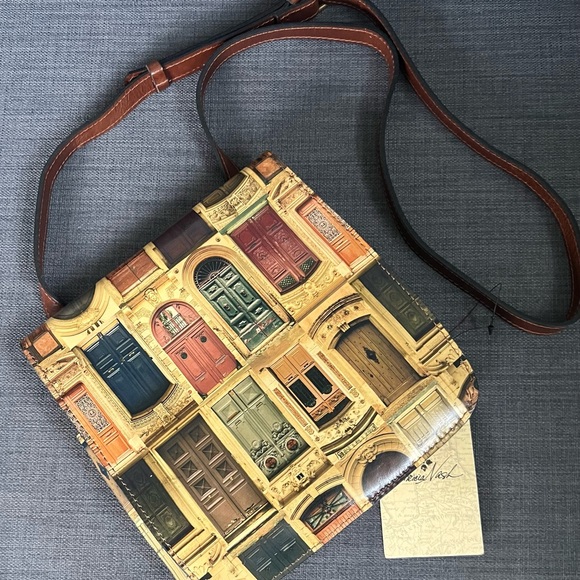 NWT PATRICIA NASH GRANADA LEATHER CROSSBODY BAG - Picture 5 of 12